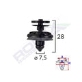 CLIPS TAPITERIE PENTRU AUDI Q7/VW CADDY SET 5 BUC
