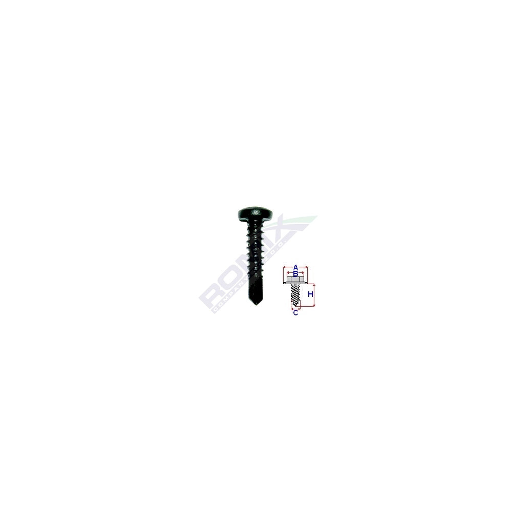 SURUB AUTOFORANT NEGRU 4.2X19 SET 100 BUC