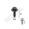 SURUB FIXARE ELEMENTE EXTERIOR PENTRU PEUGEOT, CITROEN 6X22MM SET 5 BUC
