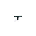 CONECTOR TEU FURTUN CONDUCTE 4.9MM - NEGRU SET 10 BUC