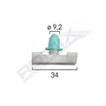 CLIPS FIXARE ELEMENTE EXTERIOARE PENTRU BMW/FIAT 9.2X34MM - ALB SET 10 BUC