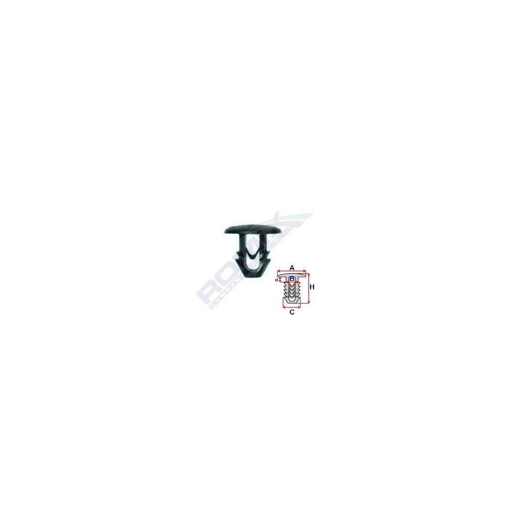 CLIPS GARNITURA PENTRU FIAT DUCATO SET 25 BUC