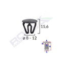 CLIPS UNIVERSAL NEGRU SET 25 BUC