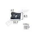 CLIPS FIXARE UNIVERSAL - NEGRU SET 25 BUC