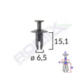 CLIPS FIXARE PENTRU AUDI/BMW 6.5X15.1MM - NEGRU SET 10 BUC