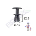 CLIPS FIXARE PENTRU BMW/SKODA 7.5X12.5MM - NEGRU SET 10 BUC