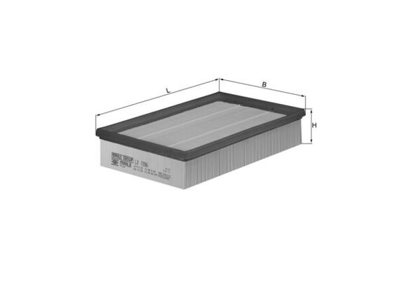 Filtru aer LX 1596 MAHLE
