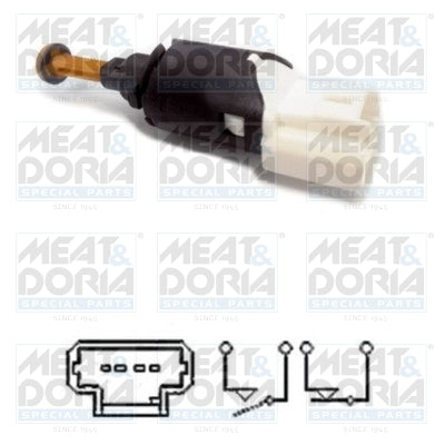 Comutator lumini frana 35061 MEAT & DORIA