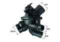 termostat,lichid racire TM 21 97 MAHLE