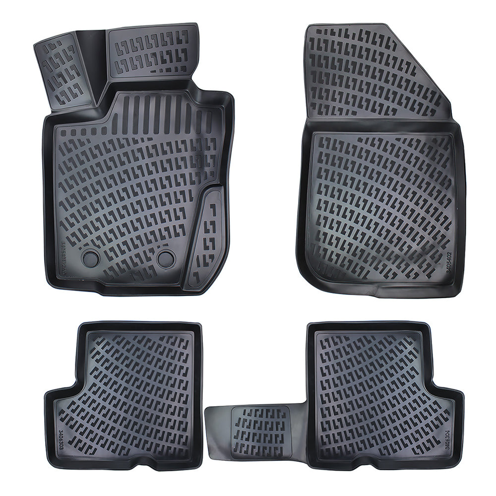 SET COVORASE AUTO CAUCIUC UMBRELLA PENTRU DACIA LOGAN I SEDAN 2004-2012