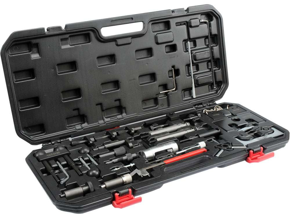 TRUSĂ BLOCARE DISTRIBUȚIE AUTO VAG 34 PIESE Yato - YT06015