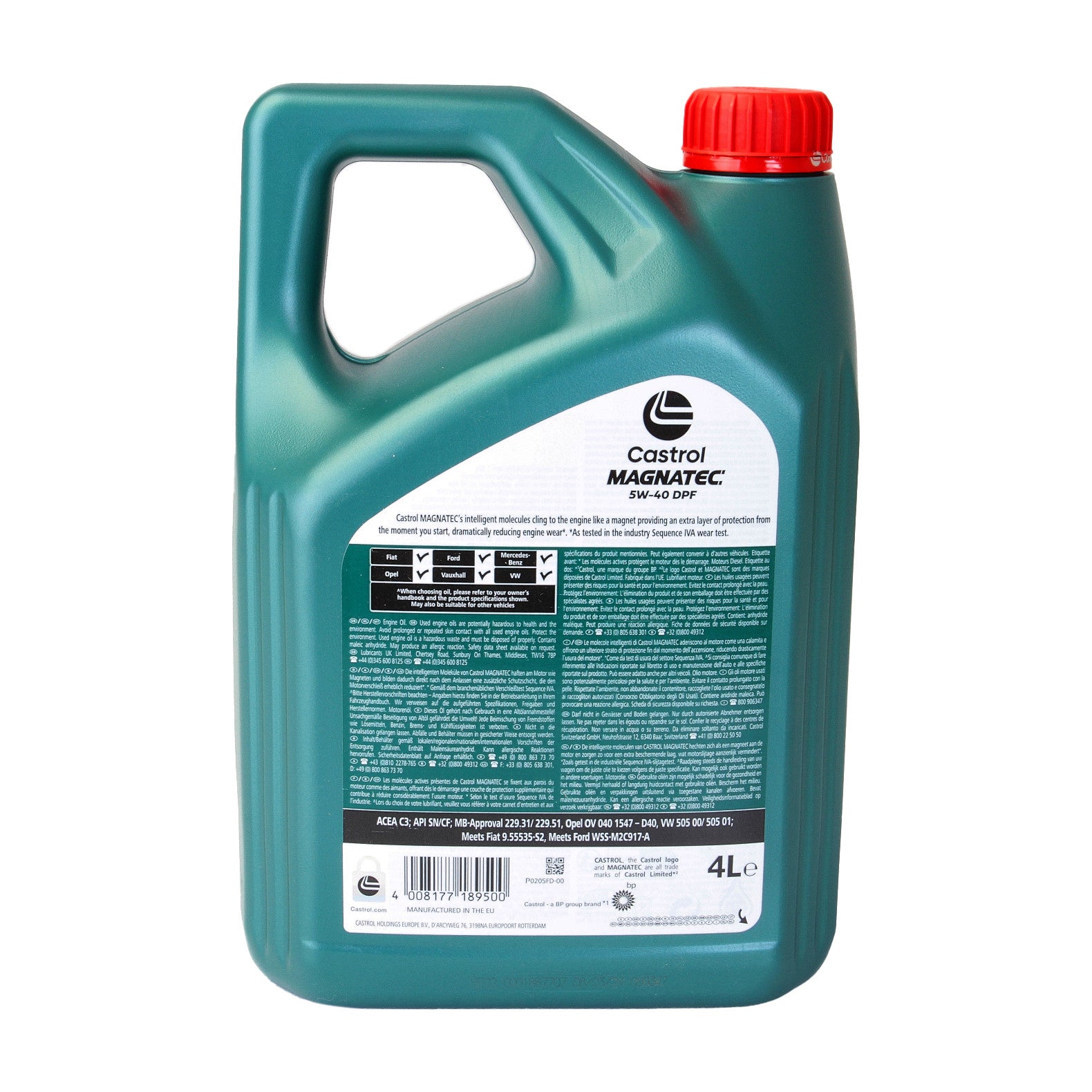 Ulei motor Castrol Magnatec DPF 5W40 4L - 10554805