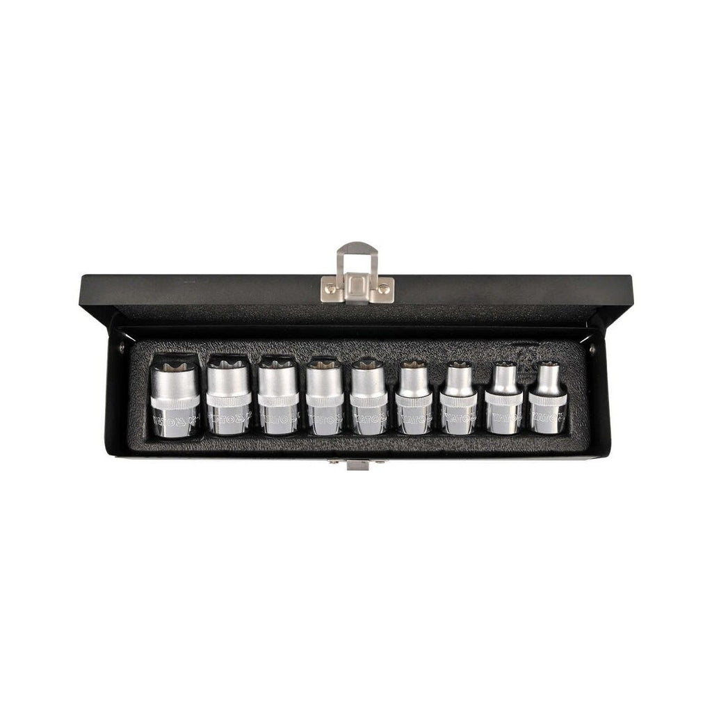 Yato - Set 9 chei tubulare E10-E24 CRV - YT0521