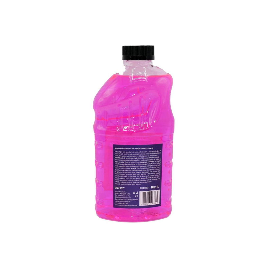Sampon auto concentrat roz 1:200 Derby 1L - DBCH007