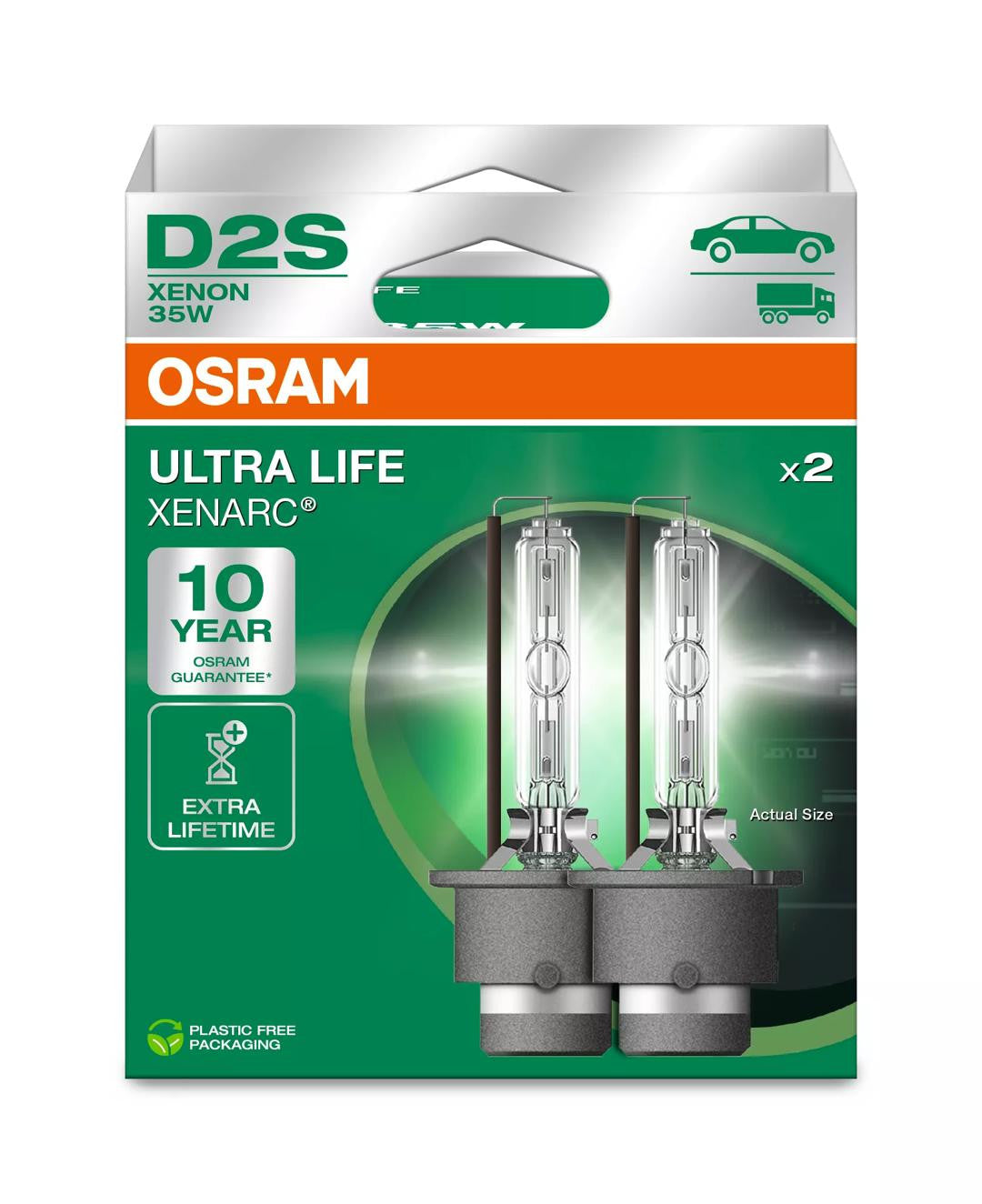 Bec Xenon Osram Xenarc Ultra Life D2S - P32d-2 - Set 2 buc - 11620449