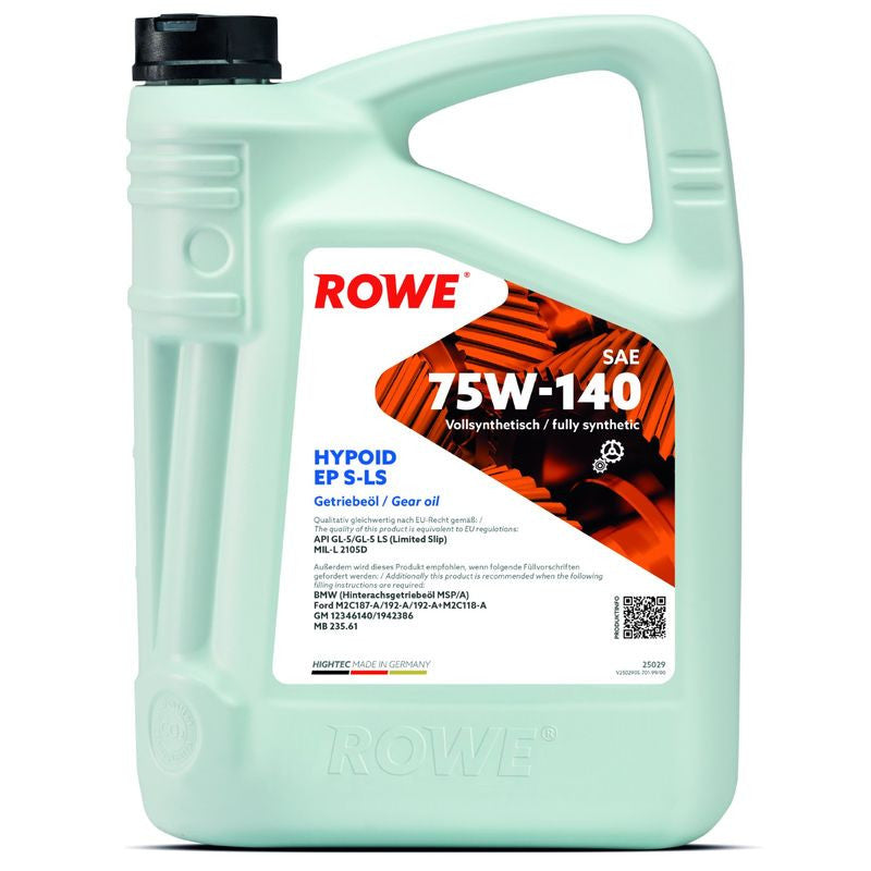 ULEI DIFERENTIAL ROWE HIGHTEC HYPOID EP SAE 75W140 S-LS 5L - 12719438