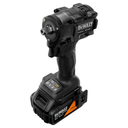 Cheie de impact compactă, cu motor fără perii, 1/2" cu pin de blocare, DEWALT® x McLaren F1 Team 18V XR® Ediție Specială – 2 x 5,0Ah - DCF92MP2TQW