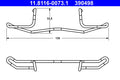 Arc, etrier frana 11.8116-0073.1 ATE