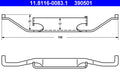 Arc, etrier frana 11.8116-0083.1 ATE