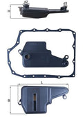 Filtru hidraulic cutie automata MAHLE HX 193D