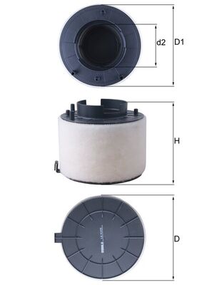 Filtru aer LX 4249 MAHLE