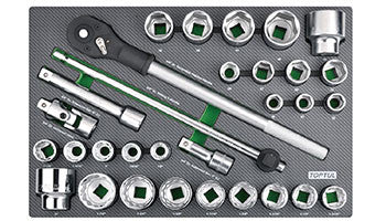 Dulap scule cu 8 sertare 448 piese Toptul - GE44803