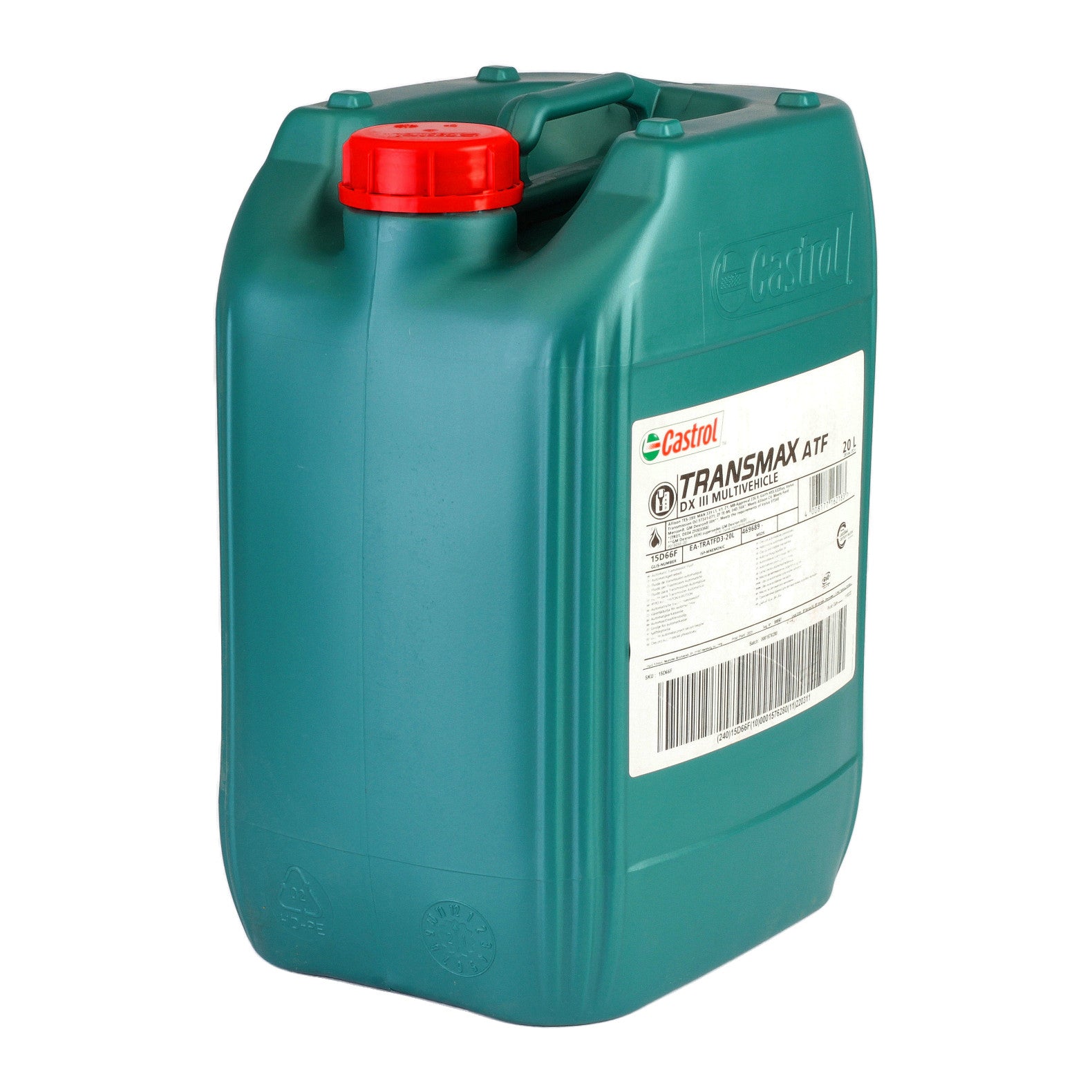 Ulei cutie automata CASTROL Transmax ATF DX III MV 20L - 12182426