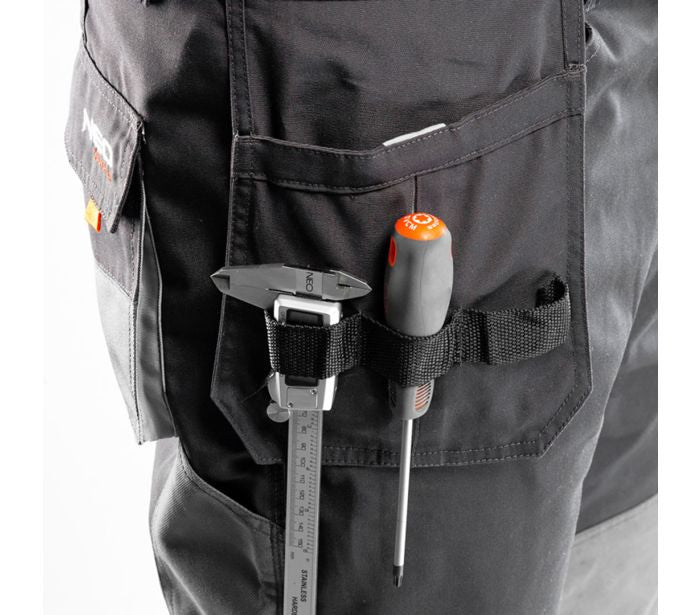 Pantaloni de lucru HD, mărime L/54, cu buzunare și picioare detașabile Neo Tools - 81230LD