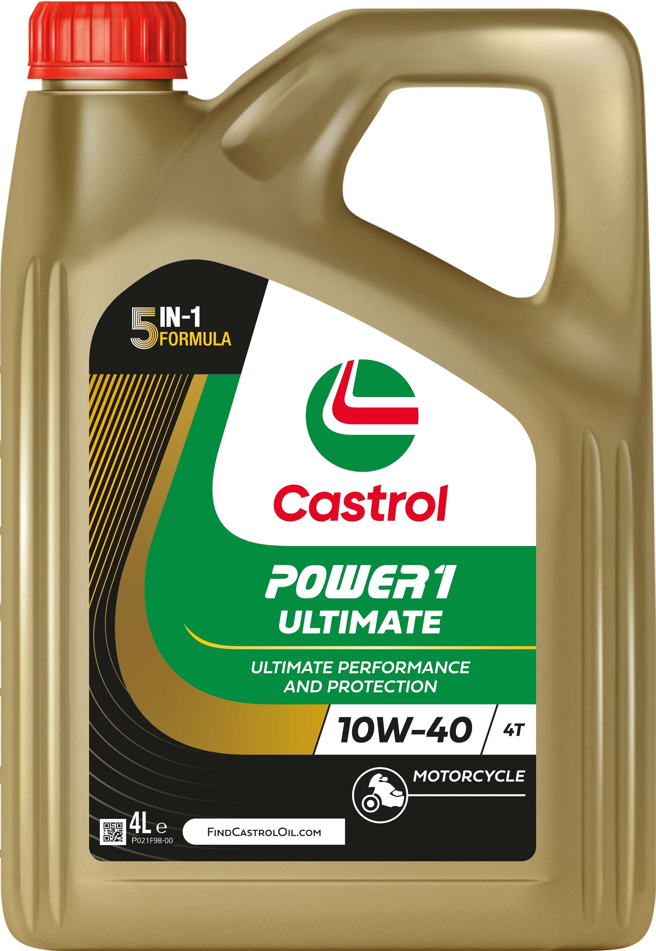 Ulei moto Castrol Power1 Ultimate 4T 10W40 4L - 12782249