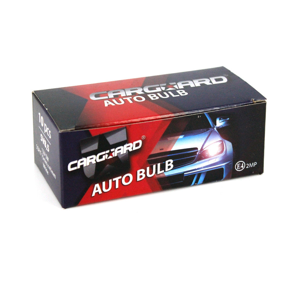 Bec MTR C10W 12V 10W SV8.5 - Set 10 buc Carguard - BAA040