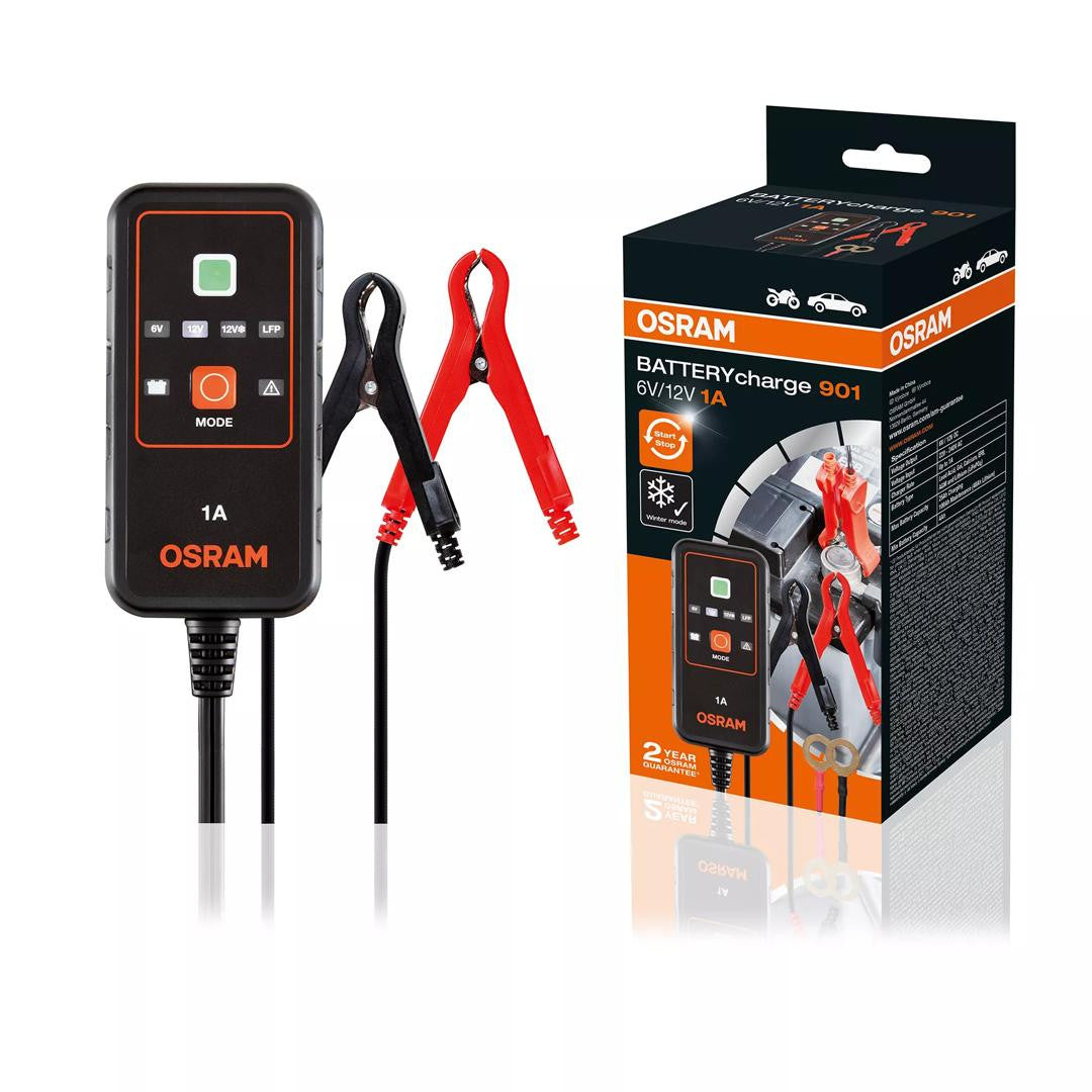 Aparat de incarcat bateria cu acumulator Osram 901 - OEBCS901