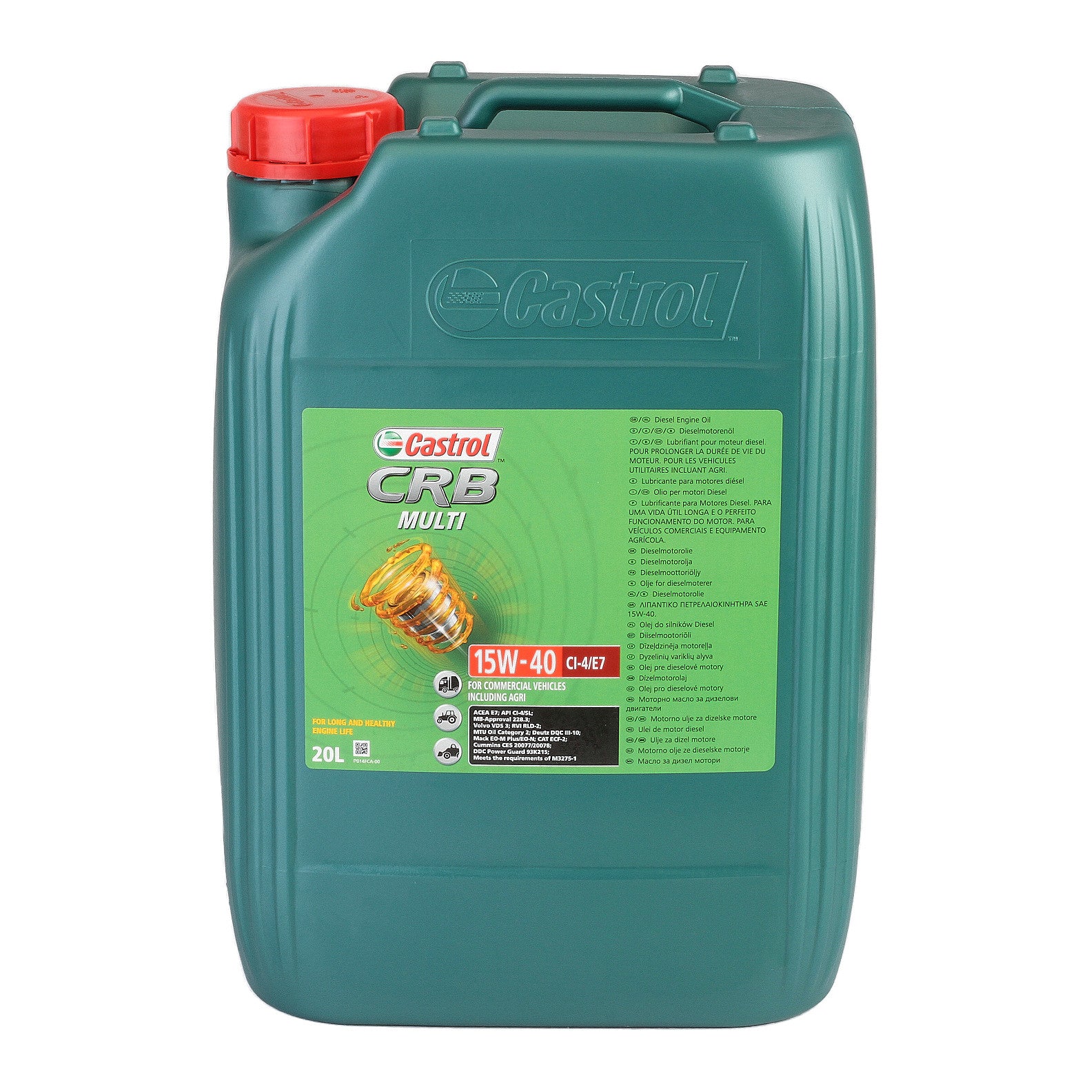 Ulei motor Castrol CRB Multi 15W40 20L - 12108260