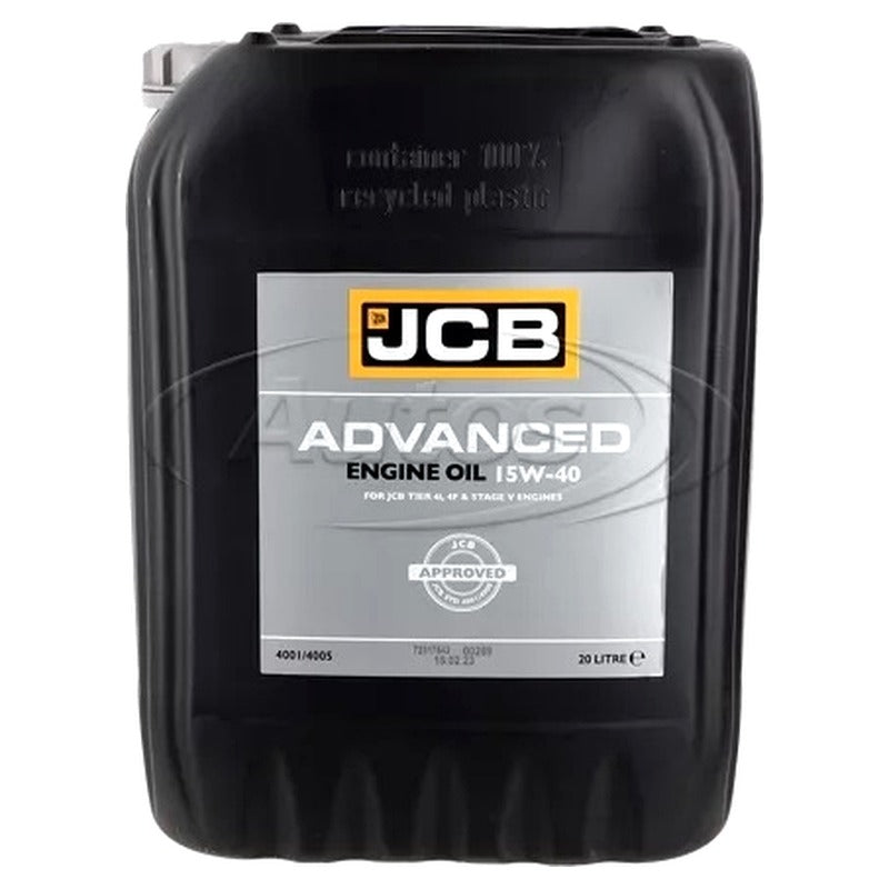 Ulei motor JCB Advanced Ulei motor 15W-40 20L 4001/4005