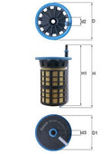 filtru combustibil KX 515 MAHLE
