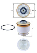 filtru combustibil KX 586D MAHLE
