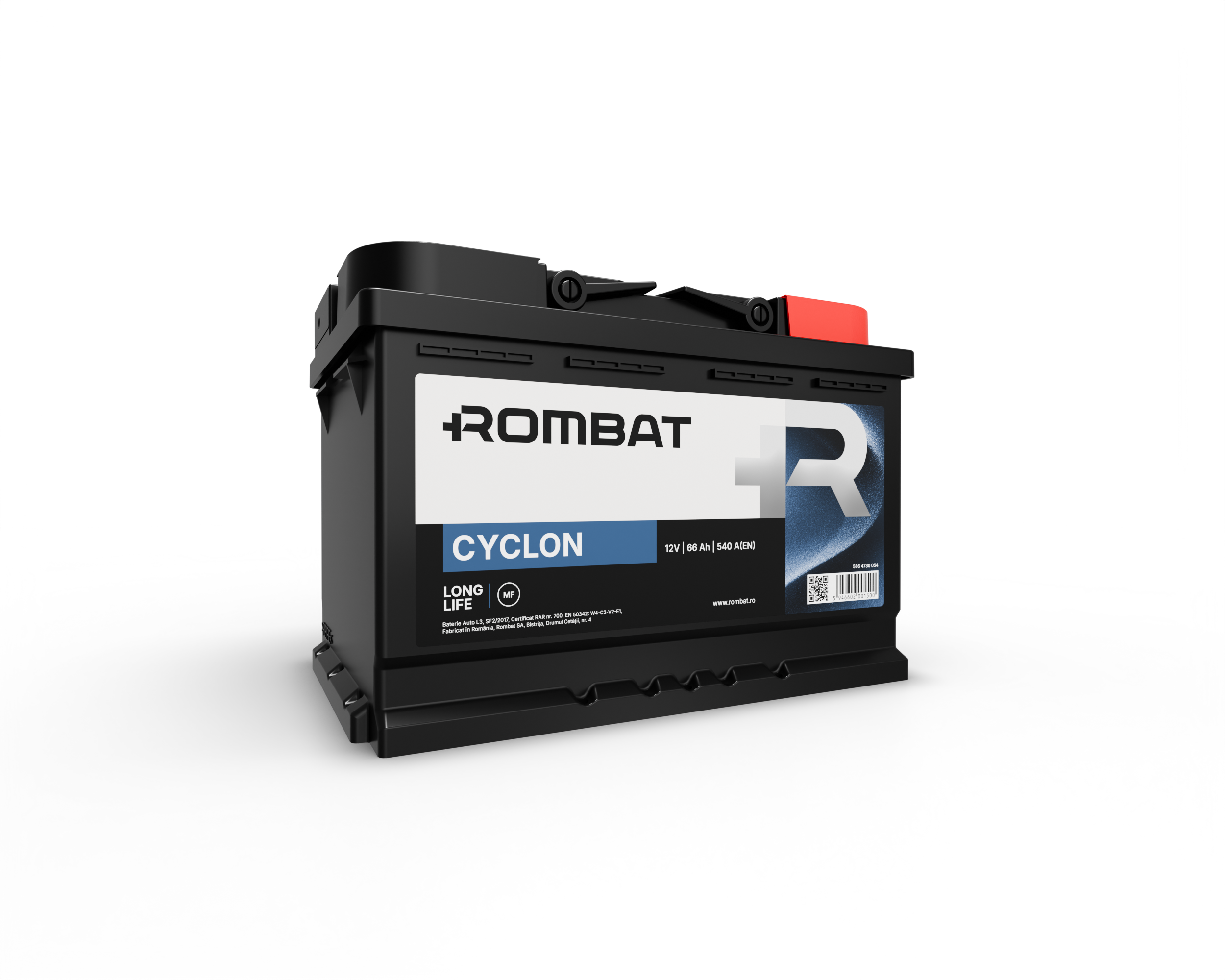 Acumulator Rombat Cyclon 66 Ah - 12135501