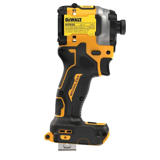 Șurubelniță de impact compactă fără perii de 18 V XR - Unitate goală Dewalt - DCF850N-XJ