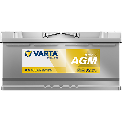 Acumulator Varta Silver AGM Dynamic 12V 105Ah - 12209470