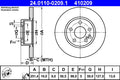 Disc frana 24.0110-0209.1 ATE