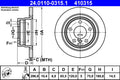 Disc frana 24.0110-0315.1 ATE