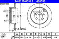 Disc frana 24.0110-0330.1 ATE