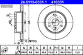 Disc frana 24.0110-0331.1 ATE