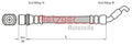 Furtun frana 4110027 METZGER
