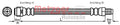 Furtun frana 4114085 METZGER