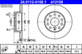 Disc frana 24.0112-0158.1 ATE