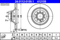 Disc frana 24.0112-0159.1 ATE