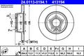 Disc frana 24.0113-0194.1 ATE