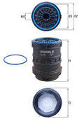 filtru combustibil KC 646D MAHLE