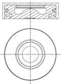 Piston 013 PI 00136 000 MAHLE