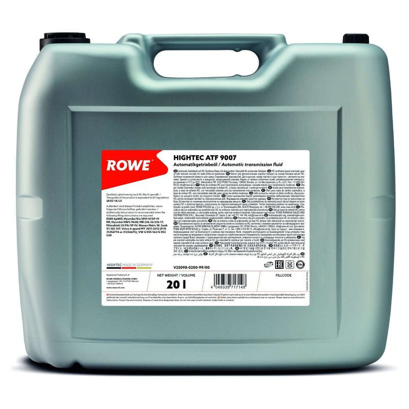 ULEI CUTIE AUTOMATA ROWE HIGHTEC ATF 9007 20L - 13521452